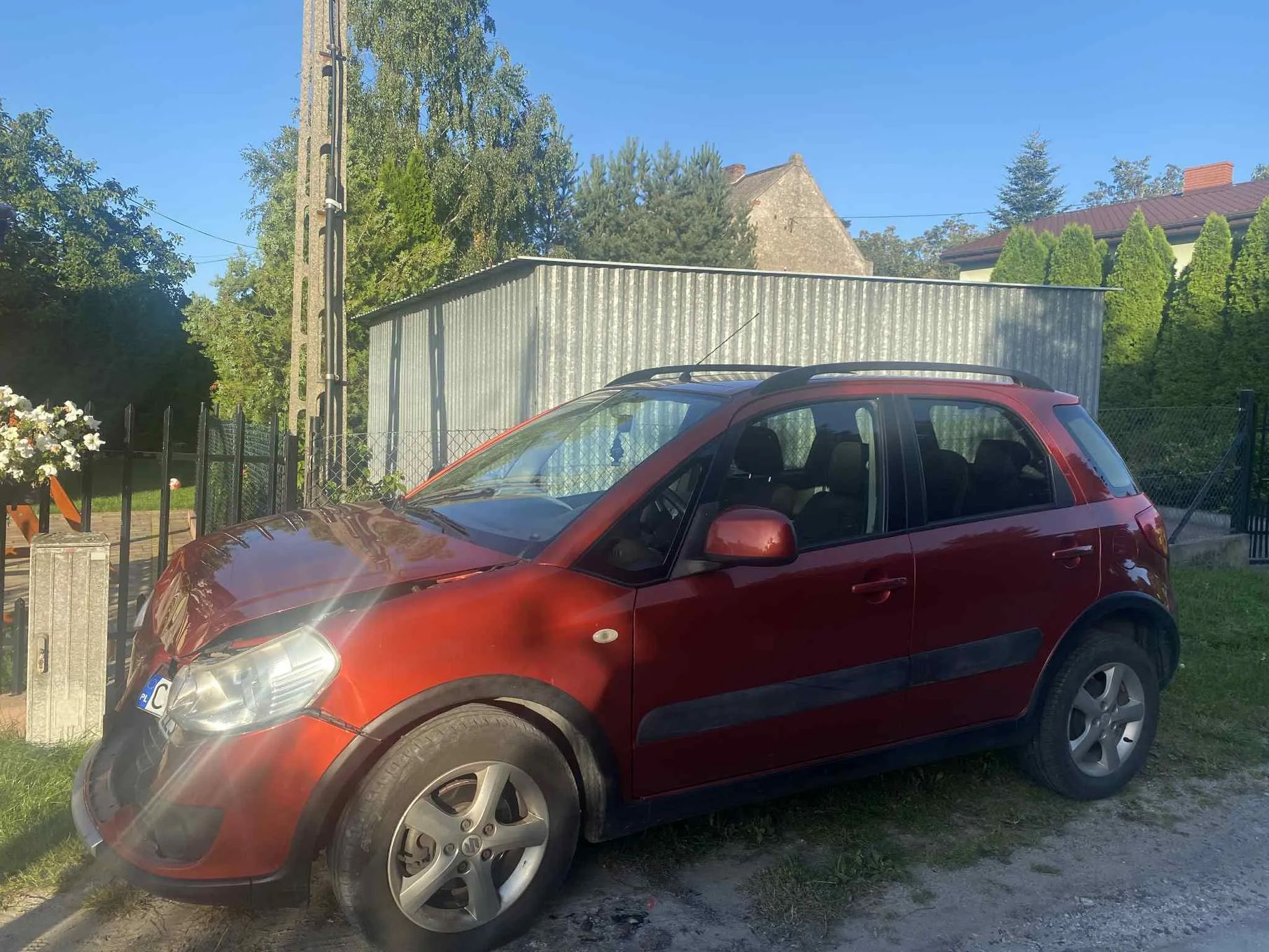 Suzuki SX4 Auto uszkodzone