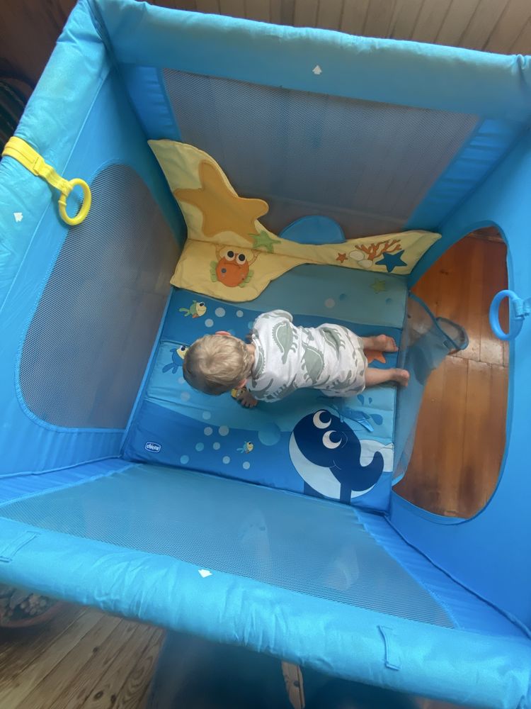 Манеж дитячий Chicco Open Box Sea Dreams
