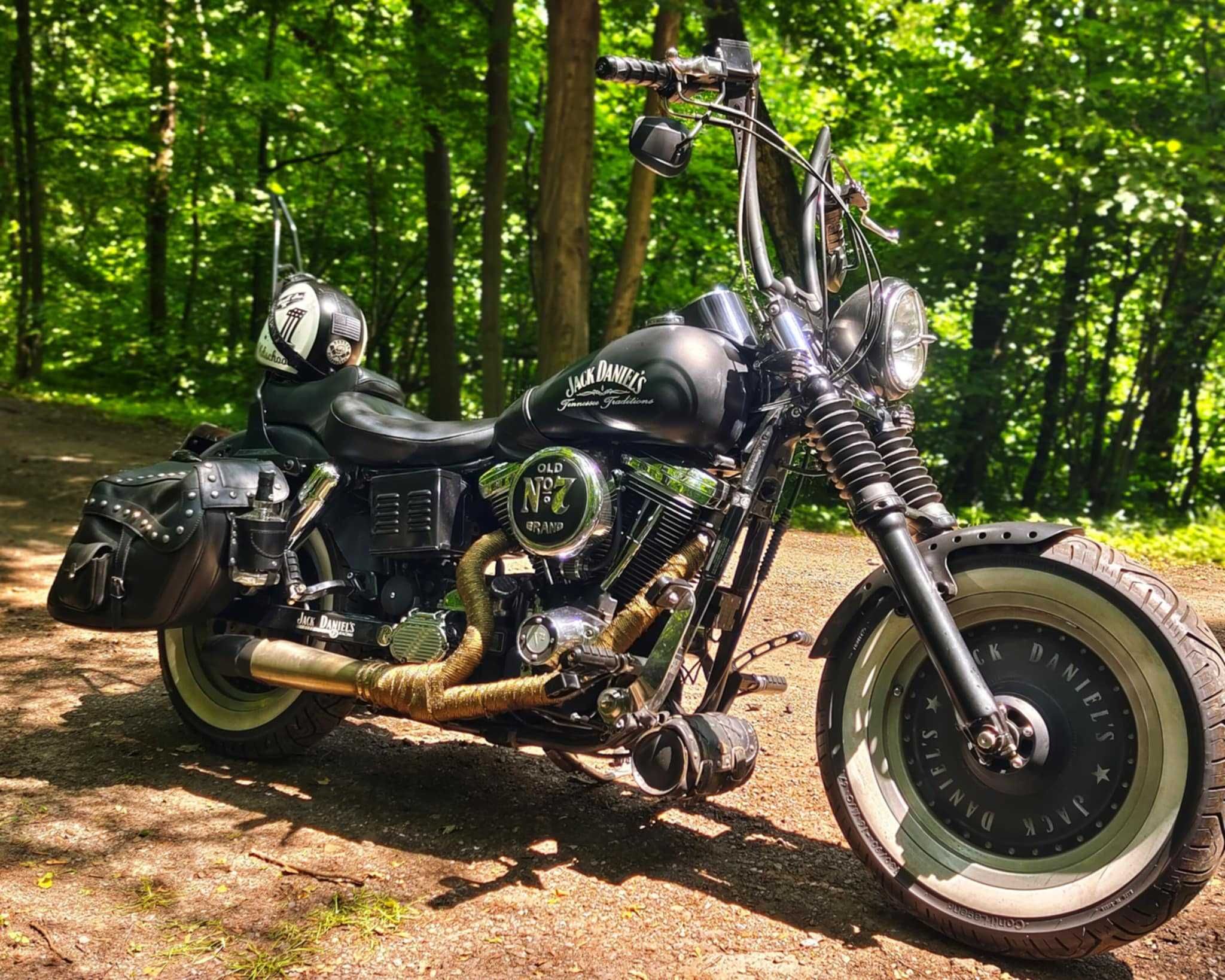 Harley Davidson  Evo FXDWG 1995r Jack Daniels Custom