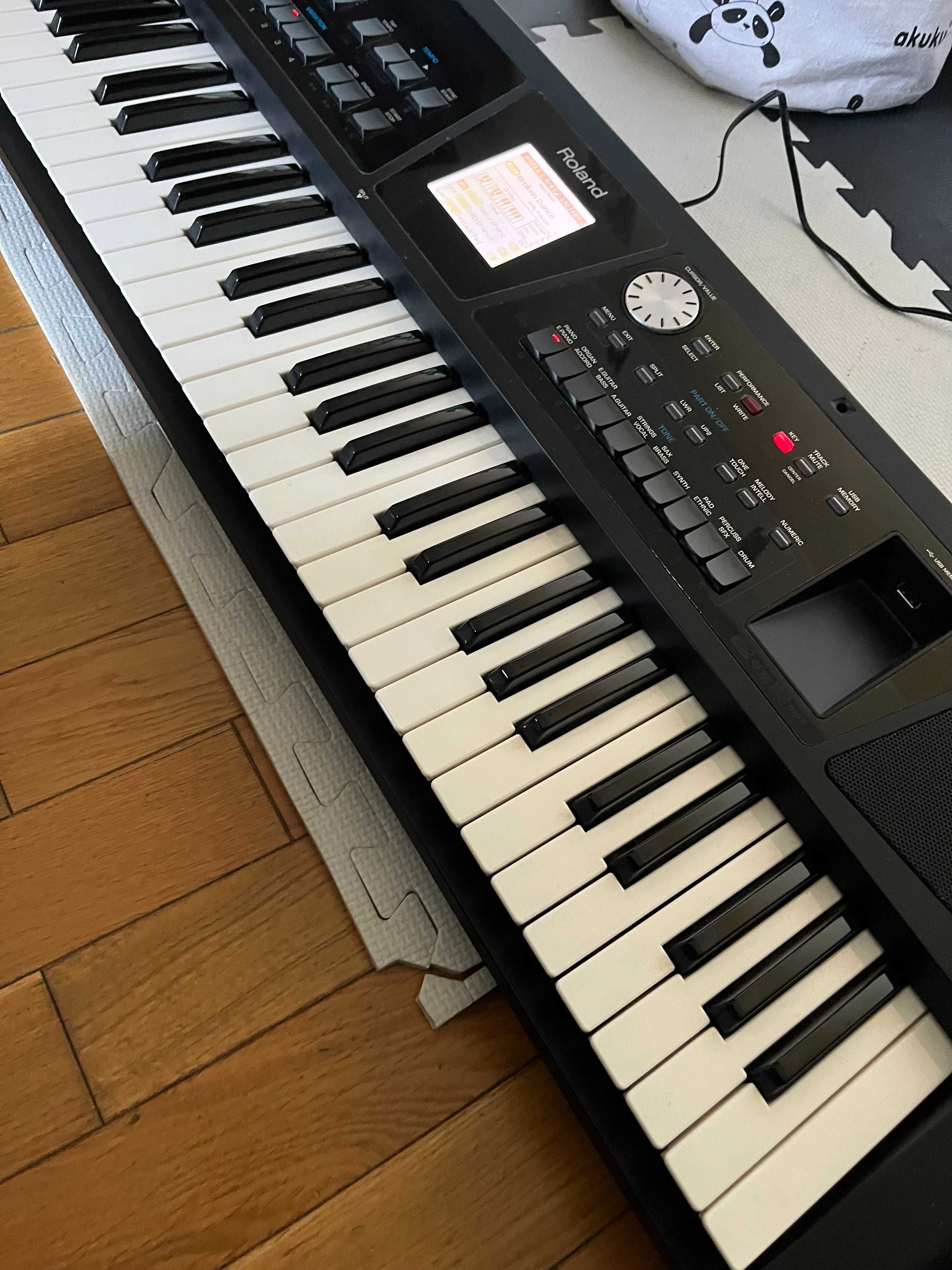 Keyboard Roland BK-5 zestaw jak nowy