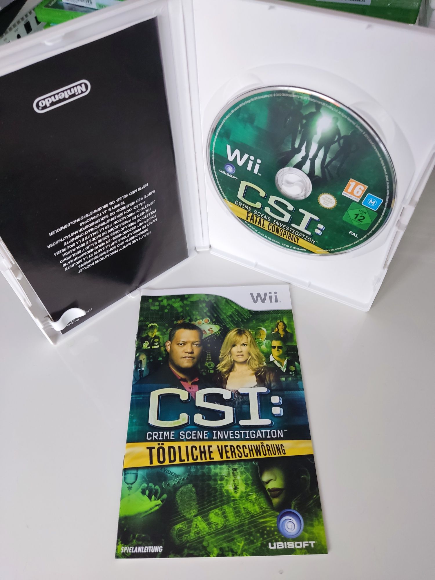 CSI Fatal Conspiracy Nintendo Wii