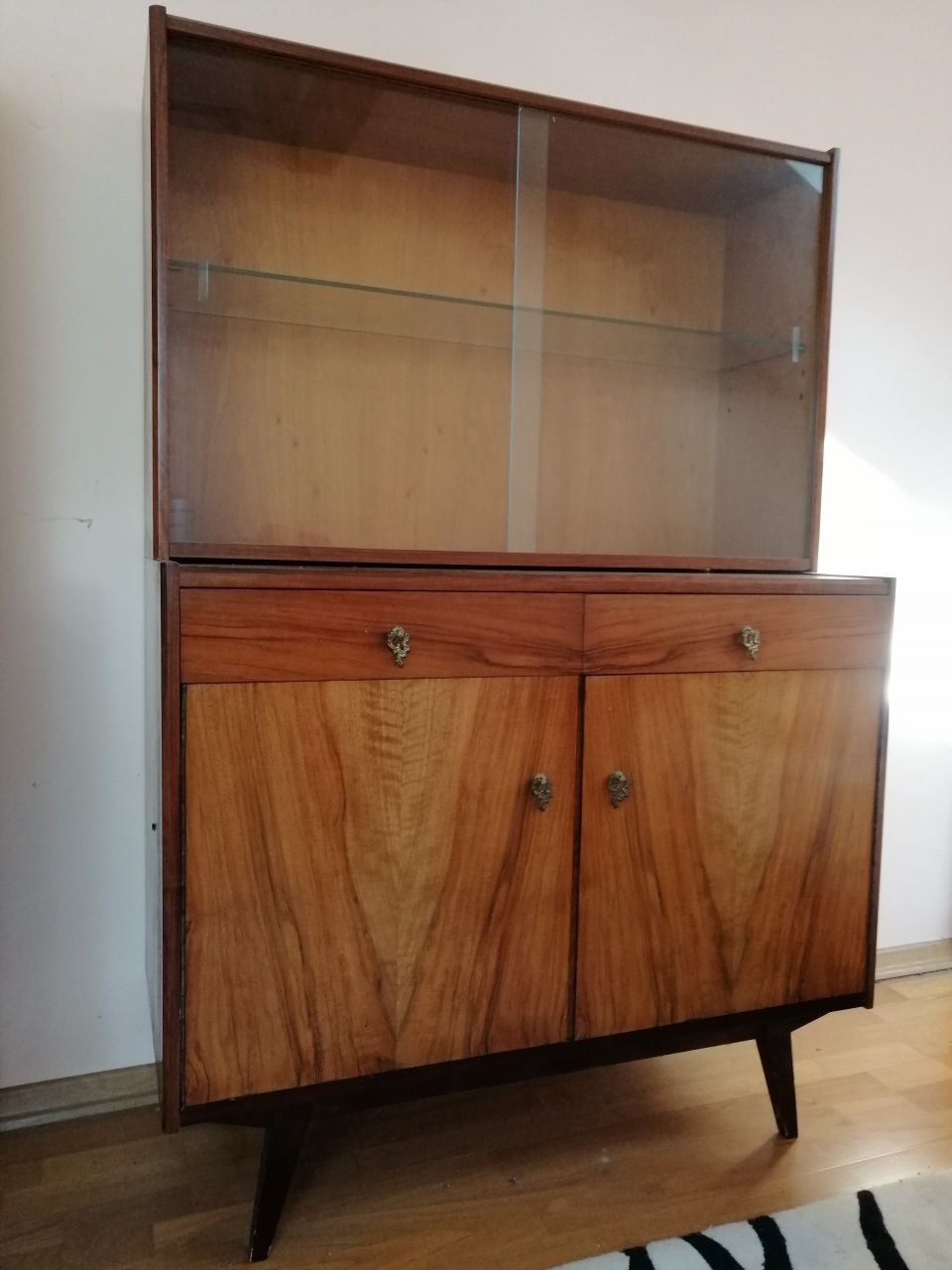 Serwantka, witryna, biblioteczka vintage, modern classic, lata 60te