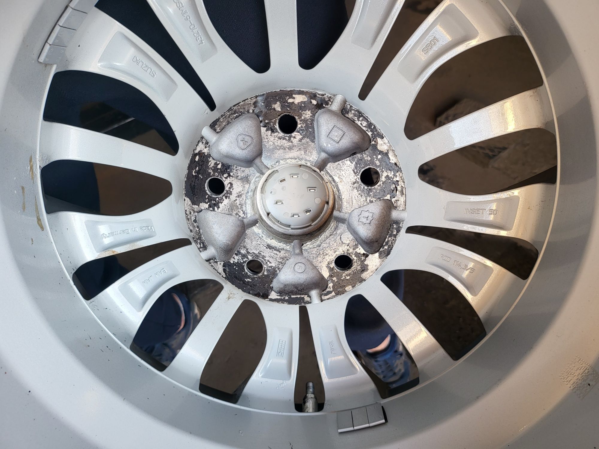 Alufelgi 16 Suzuki SX4 S-Cross Vitara Swift Kizashi 5x114,3 ET50 TPMS