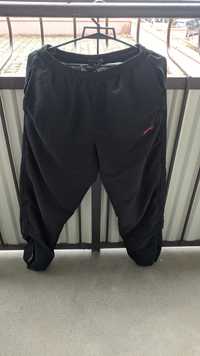 Spodnie dresy czarne dresowe męskie rozmiar S