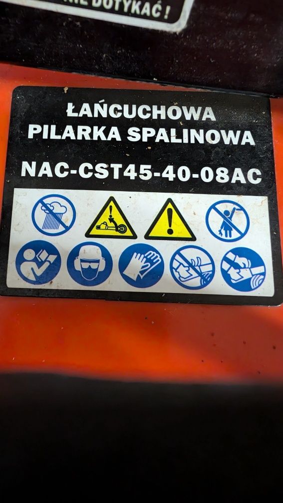 Pilarka spalinowa łańcuchowa NAC