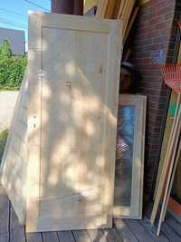 drzwi sosnowe drewniane jodelka OD REKI