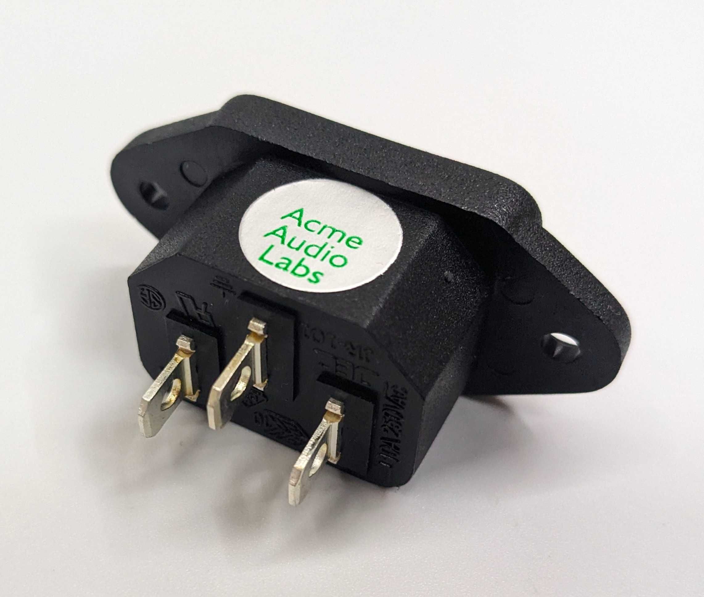 Hi-Fi инлет  IEC Inlet крио серебро Acme Audio Labs