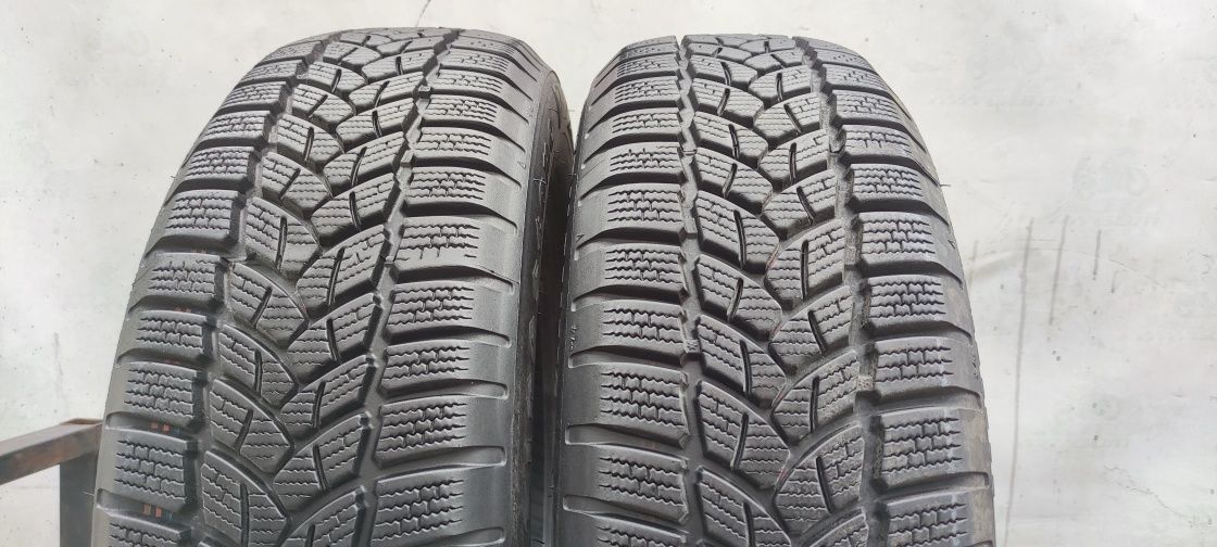 Opony zimowe 2x 185/65r15 88T firestone 7mm