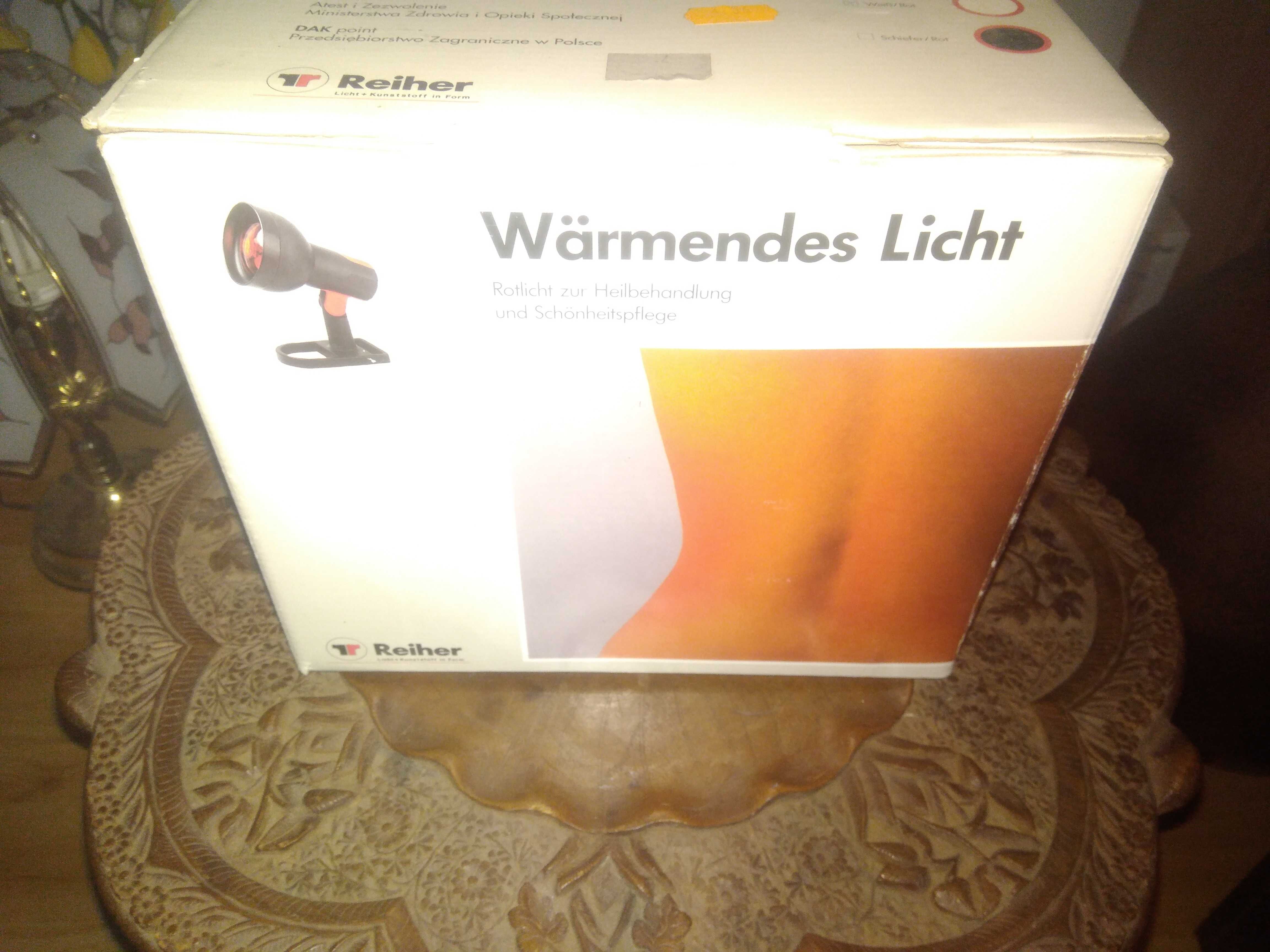 Lampa lecznicza SOLLUX na podczerwien REIHER Niemiecka Tanio Okazja