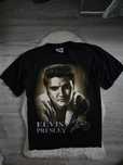 Koszulka Elvis Presley Czarna Rozmiar L Vintage y2k , affliction
