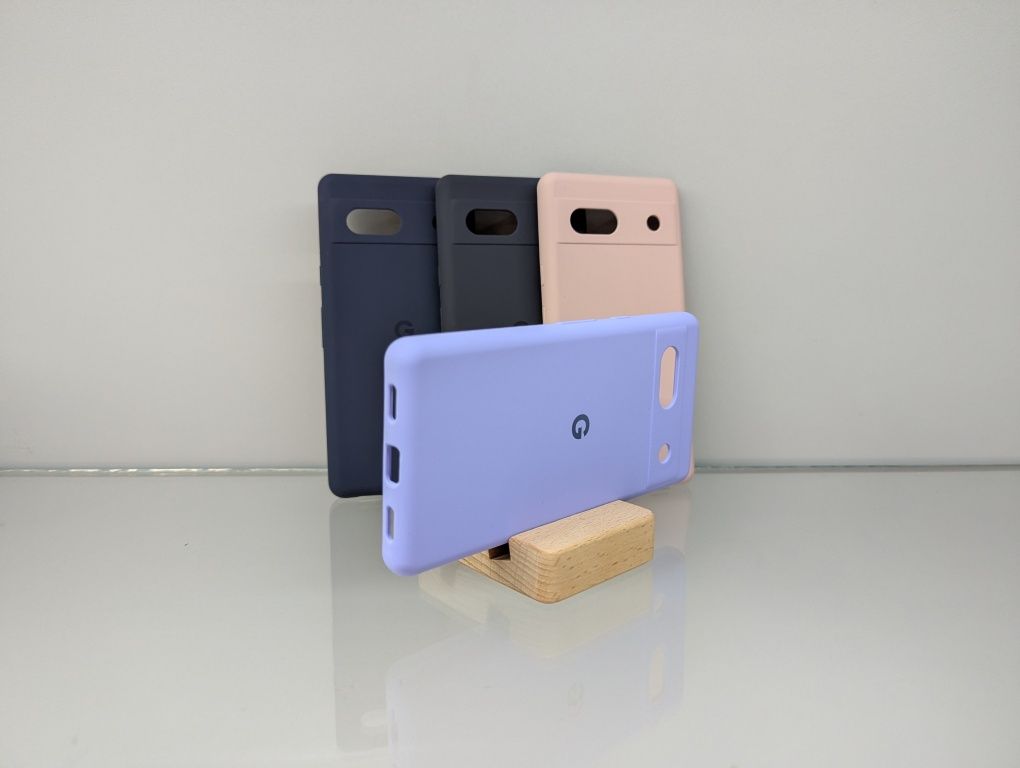 Google Pixel 7A Противоударный чехол з логотипом софт тач Чохол