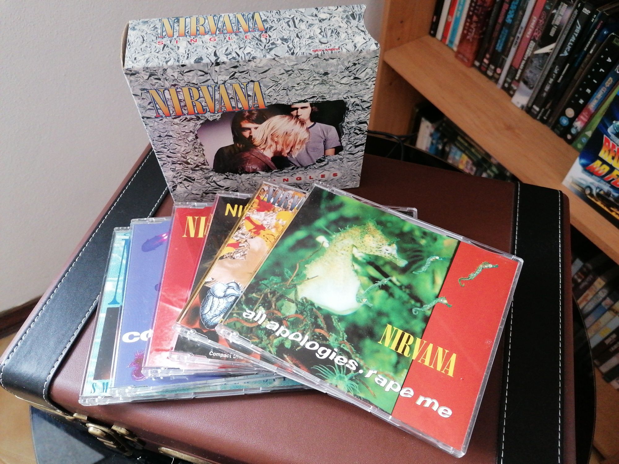 Nirvana Singles 6 cd's, caixa de colecionador