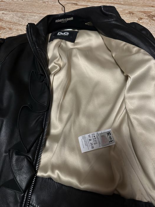 Kurtka skórzana D&G