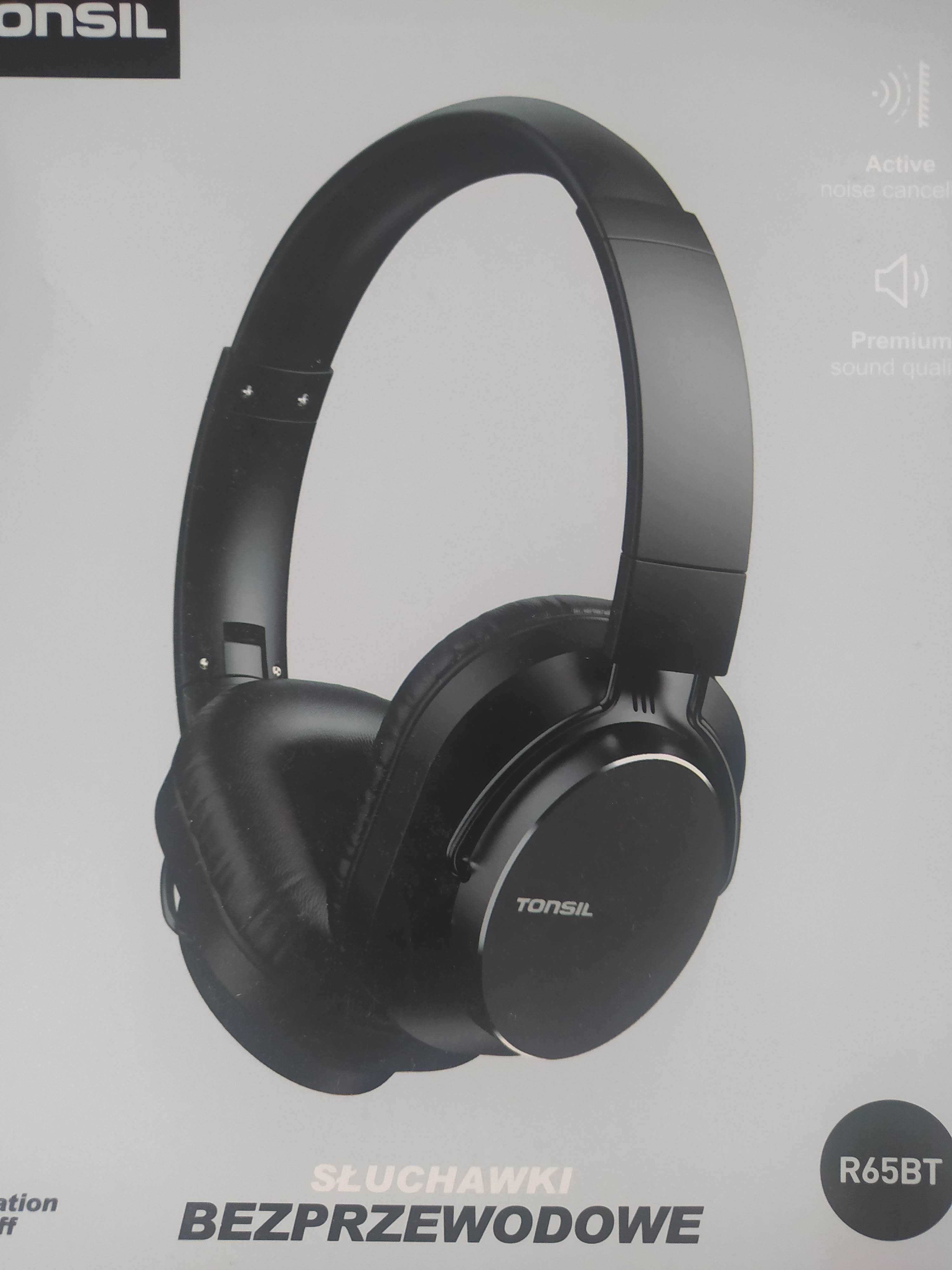 Słuchawki bezprzewodowe nauszne Tonsil R65BT