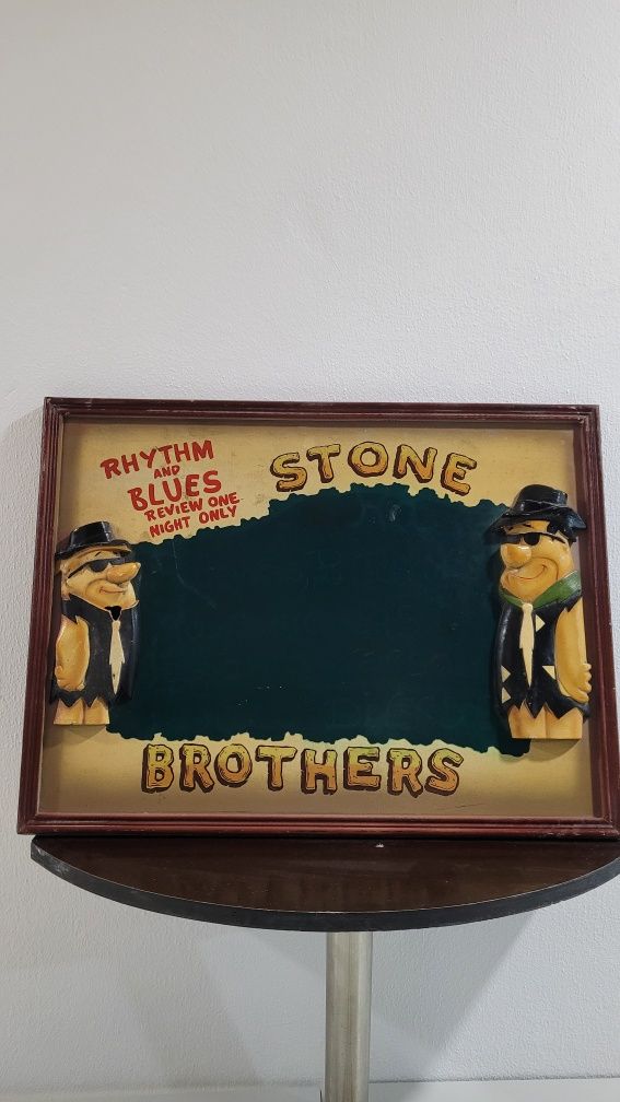 Quadro de giz dos stone brothers
