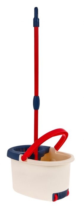 Zestaw do sprzątania 6w1 dla dzieci AGD odkurzacz robot mop miotła