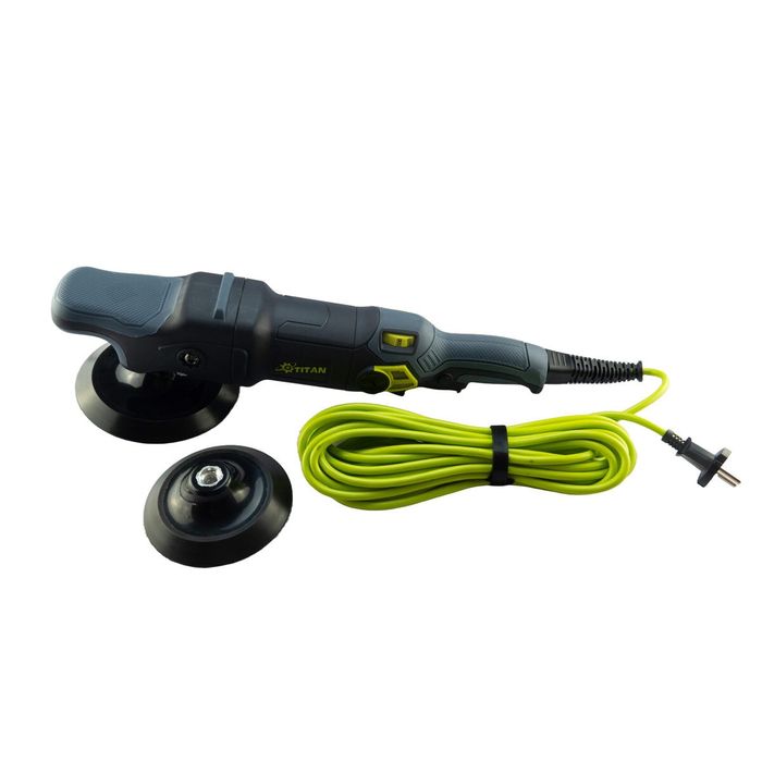 Роторная полировальная машина Titan PRP14-1 125 C  со съемным кабелем