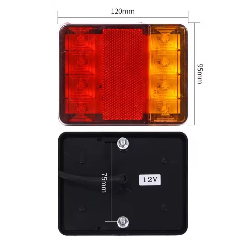 Фонари на прицеп 12v светодиодные. Led фонари на прицеп универсальные