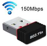 Nano Karta sieciowa WIFI na USB 150MBPS 802.11N * Video-Play Wejherowo