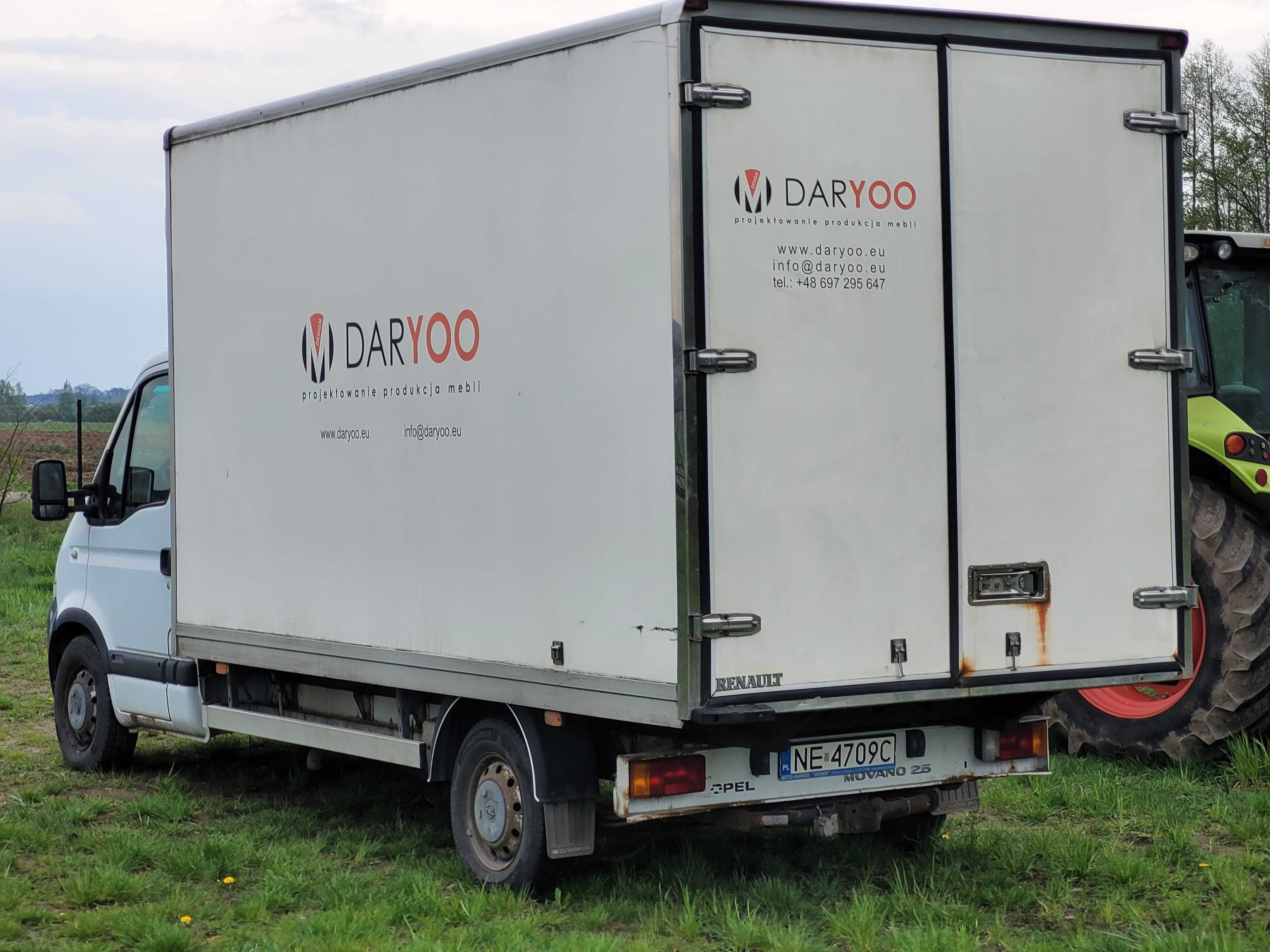 Opel Movano 2.5 150KM 2008r, kontener