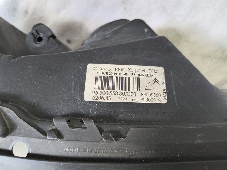 Lampa prawa Citroen C5 Lift Europa stan bardzo dobry