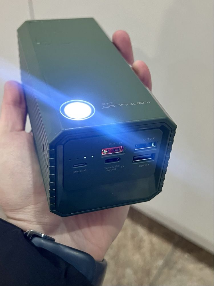 Power bank 50000. Для Военных! Быстрая зарядка 22.5W. Оригинал 100%