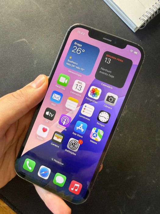 iPhone 12 Pro 256GB — Bom Estado + Película Oferta