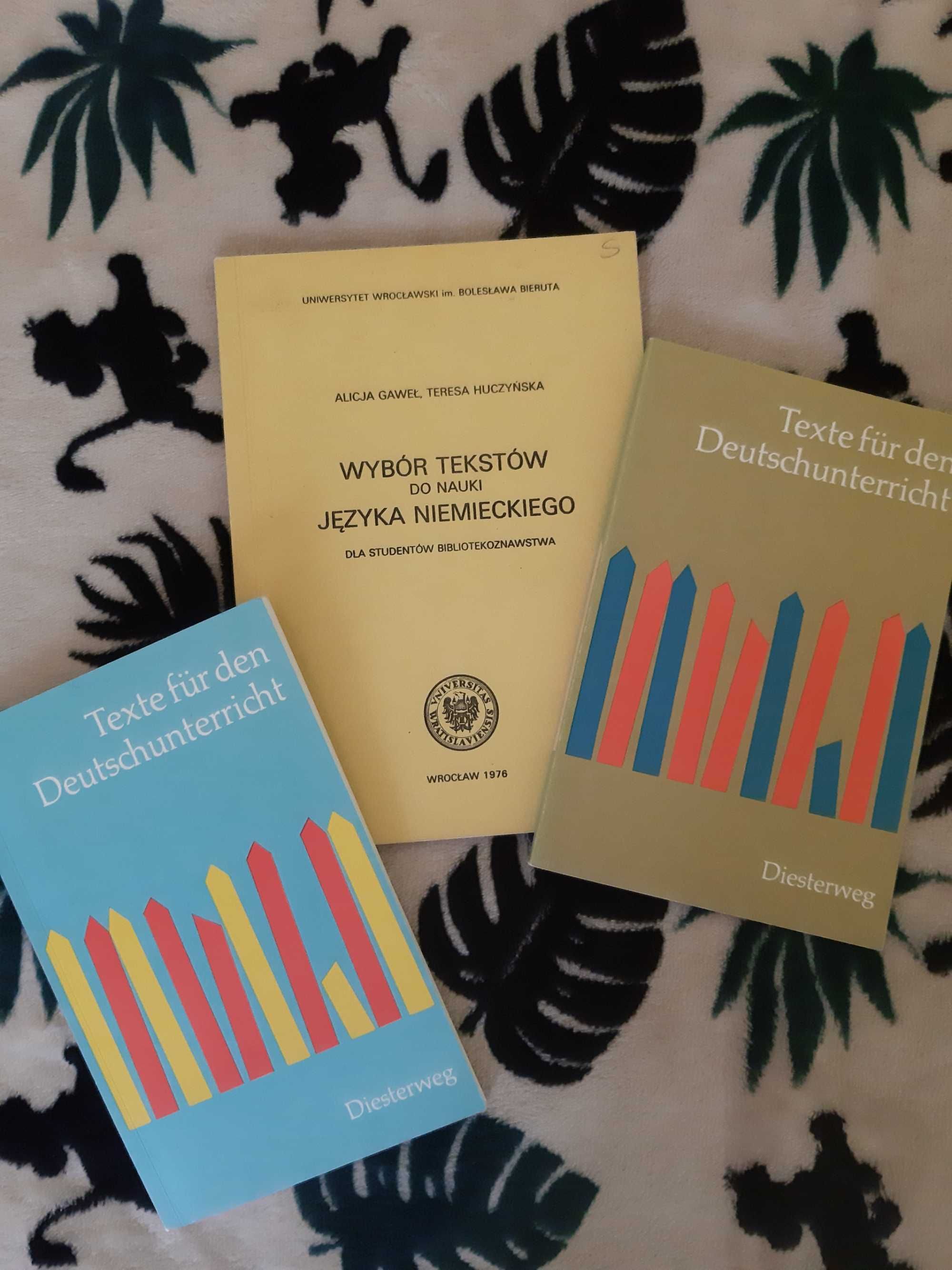 Książki z tekstami po niemiecku