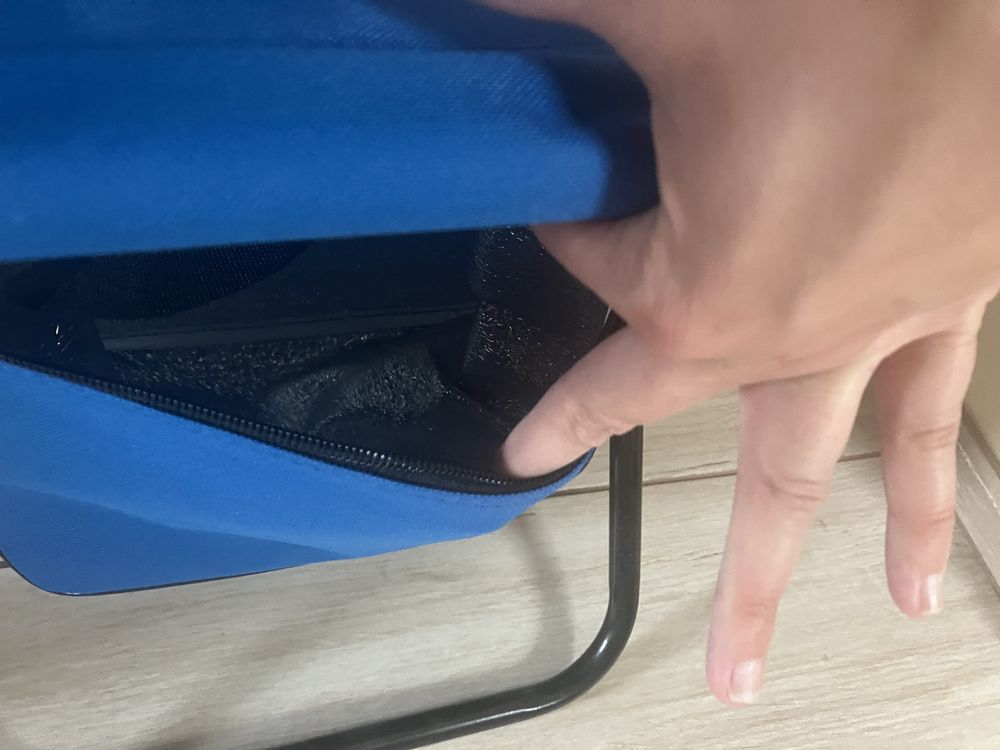 Mini krzesło turystyczne z torbą termiczną