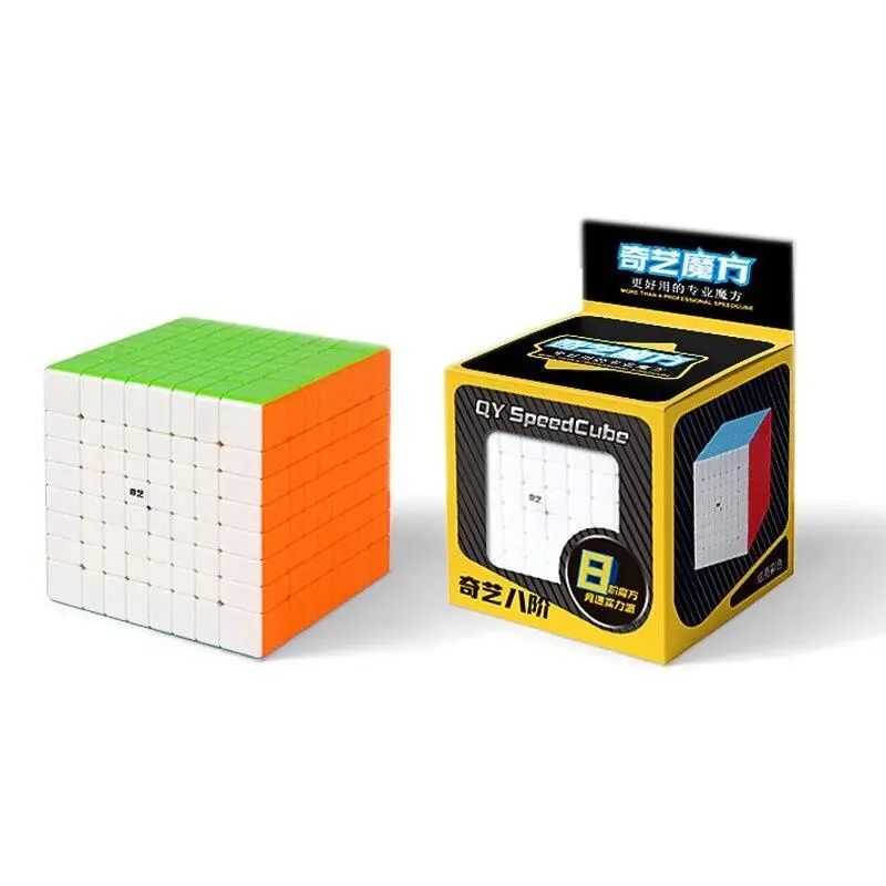 Кубик Рубика 8х8 QiYi MoFangGe (кольоровий пластик) (головоломки)