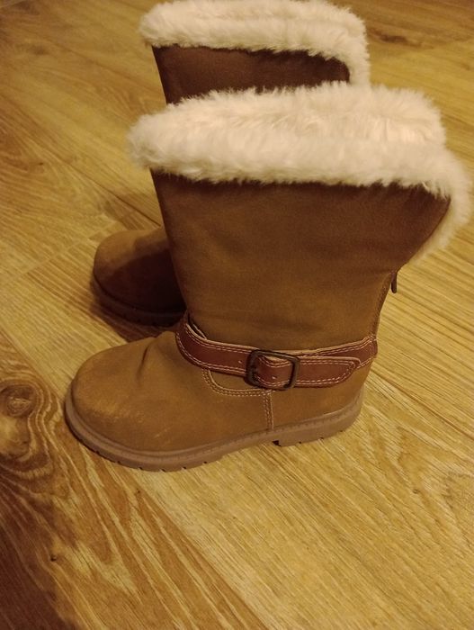 Buty zimowe dziewczęce rozm. 25