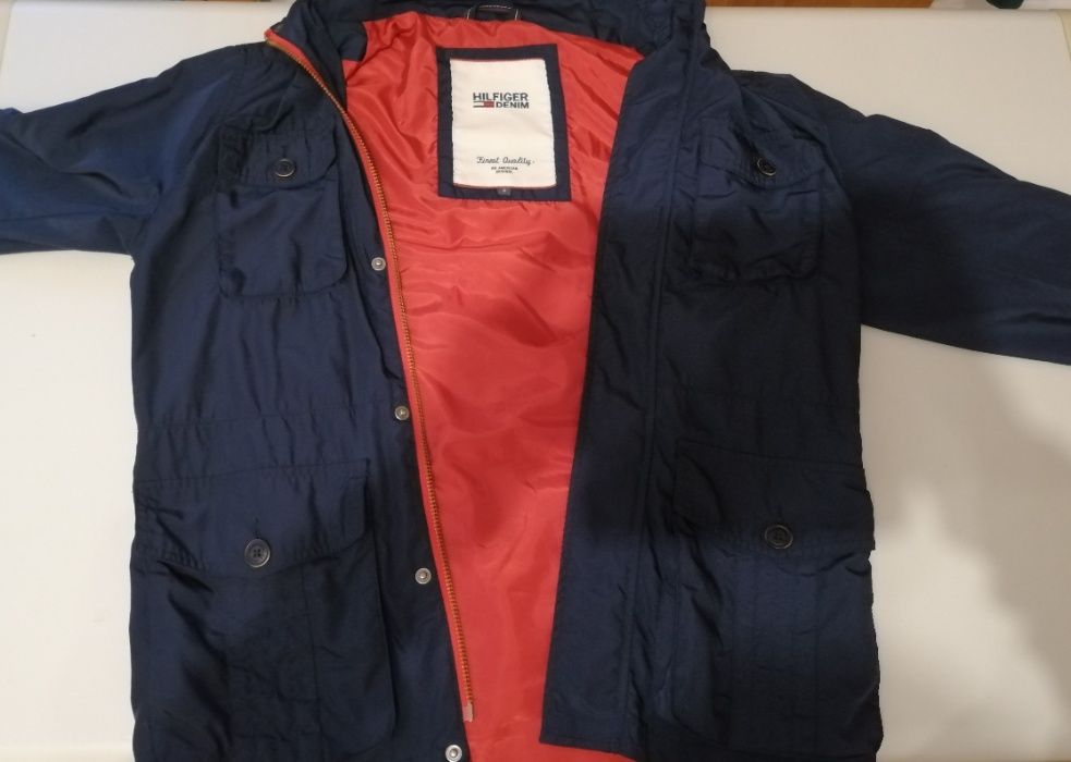 Kurtka wiatrowa Hilfiger Denim