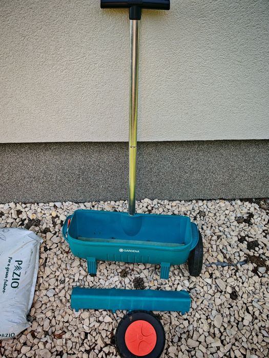 Siewnik Gardena uszkodzony