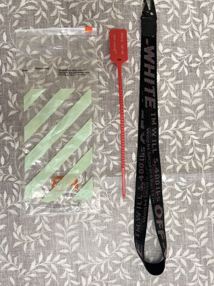 Fita preta Off-white