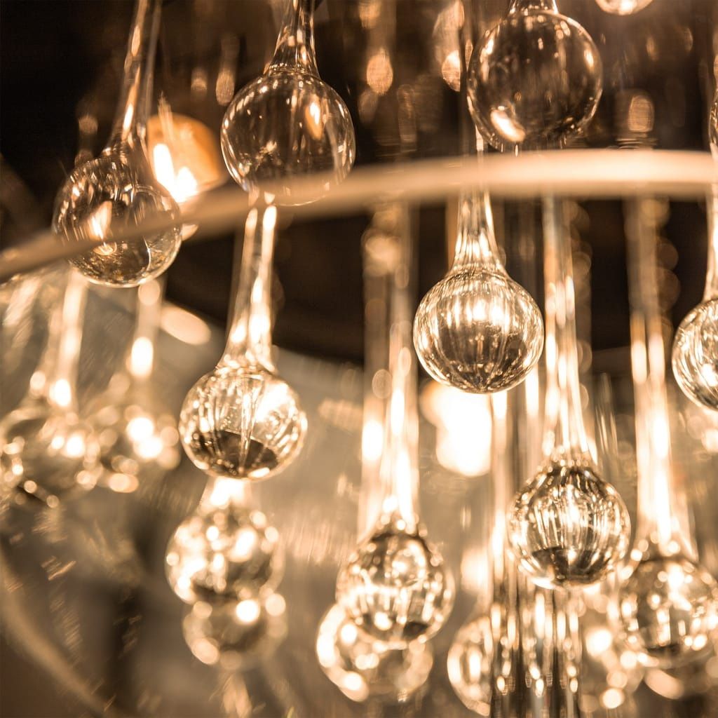 Lampa podłogowa crystal