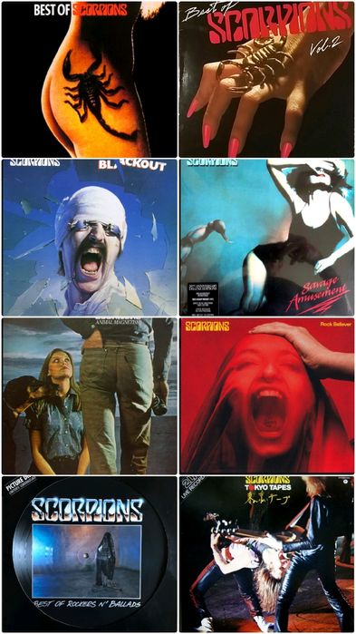 Виниловые пластинки  SCORPIONS