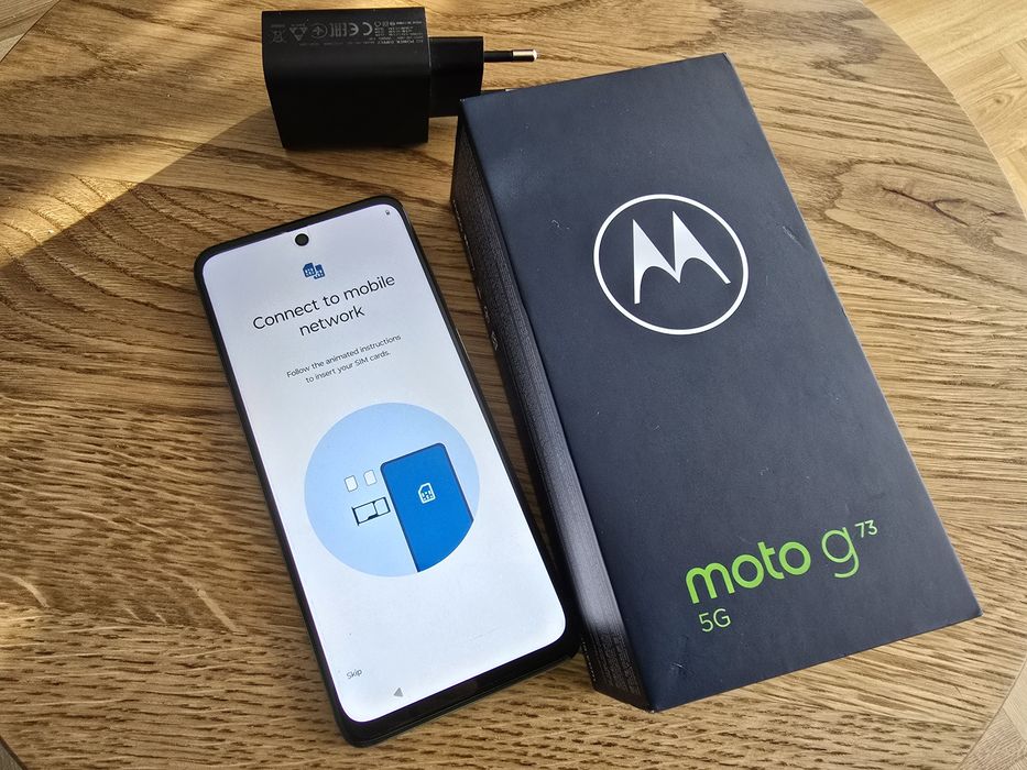 Telefon Motorola moto  G73 5g, 8/256, 6,5" Stan idealny. Android 14