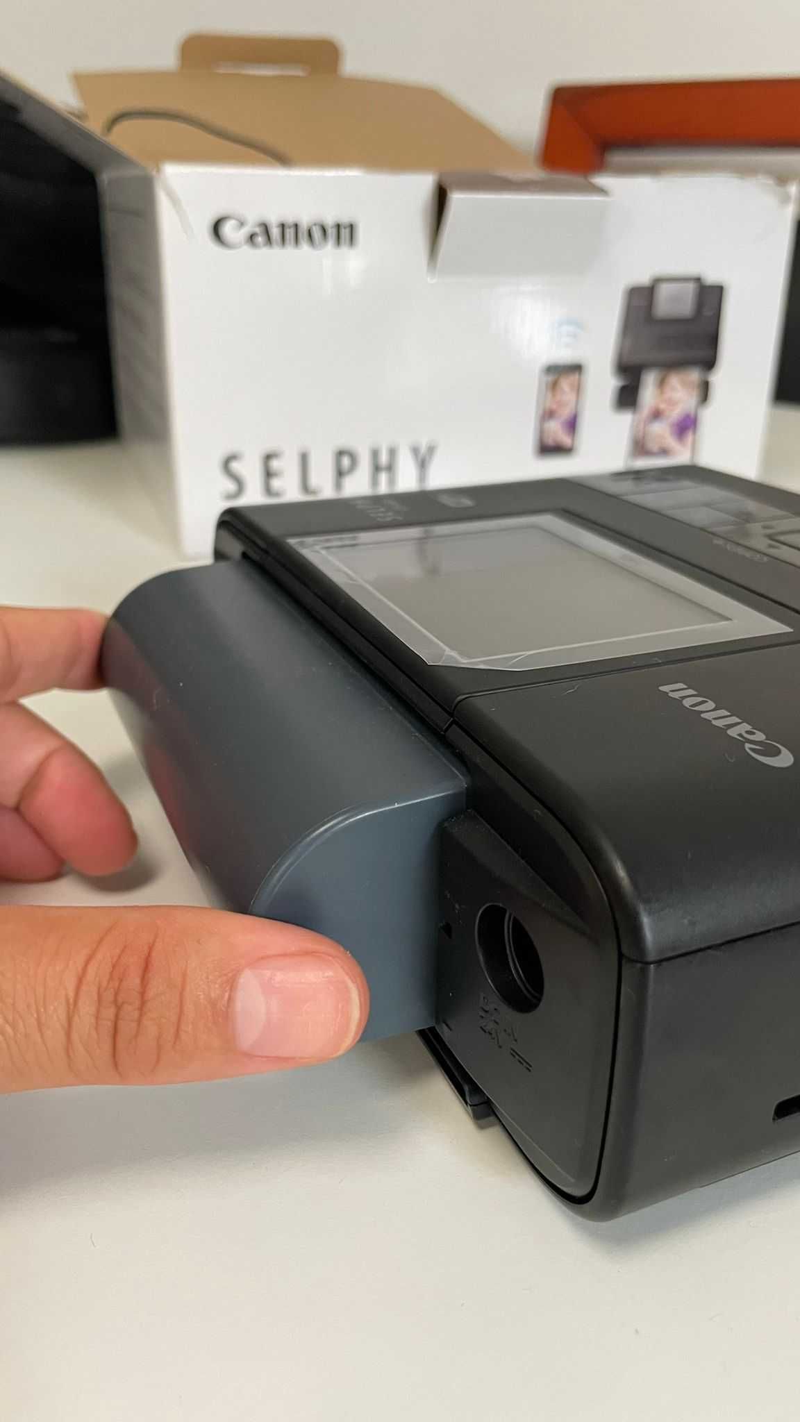 Impressora portátil Canon, novíssima, usada apenas para 5 impressões