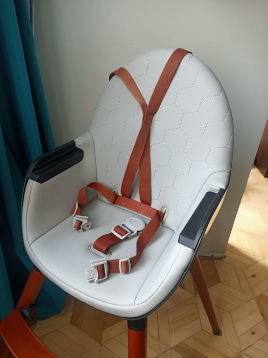 KINDERKRAFT 2W1 krzesełko do karmienia plus pokrowiec
