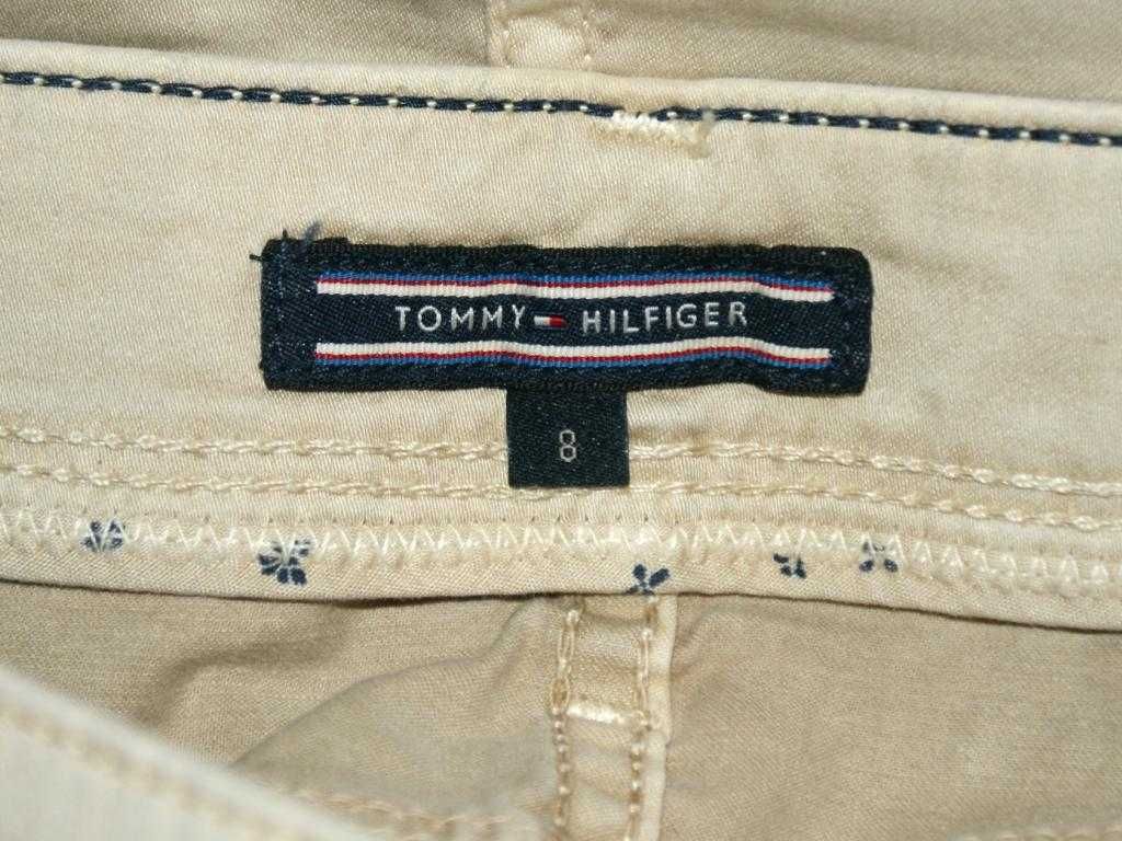 Tommy Hilfiger spódnica MINI beżowa minimalizm 38