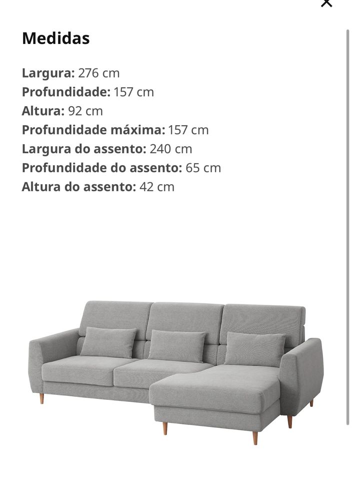 Sofá Ikea Slatorp