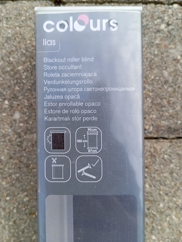 Estore opaco enrolável