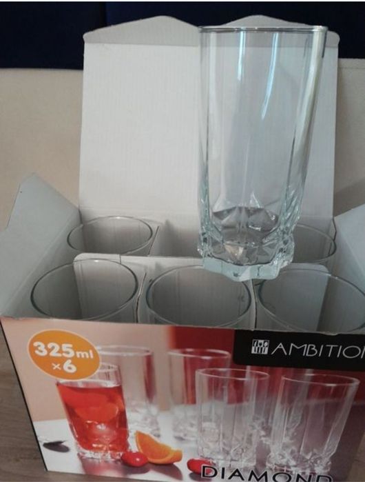 Szklanki Ambition Diamond, komplet 6 szt.