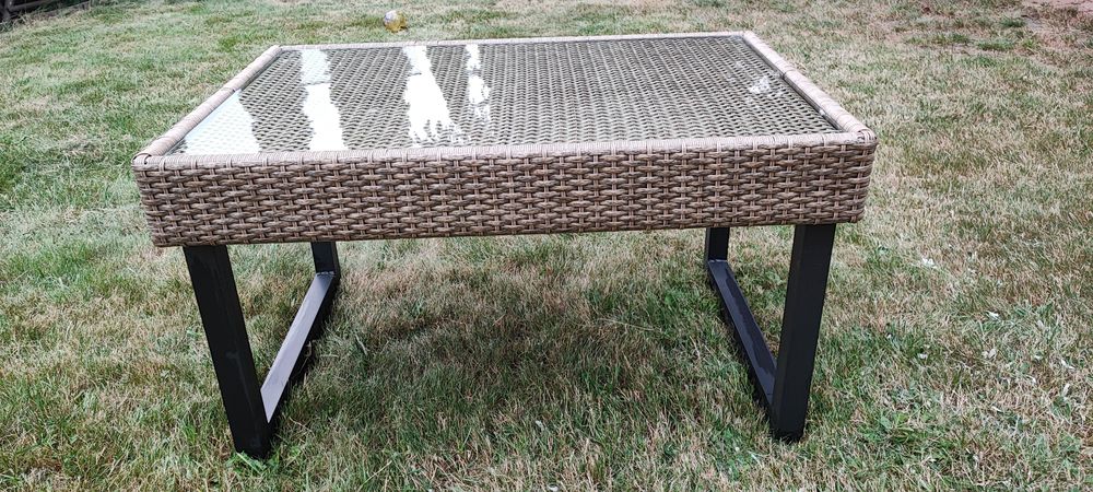 Stolik kawowy Ikea soleron technorattan