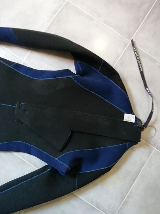 Fato de borracha de surf, para jovem tamanho S