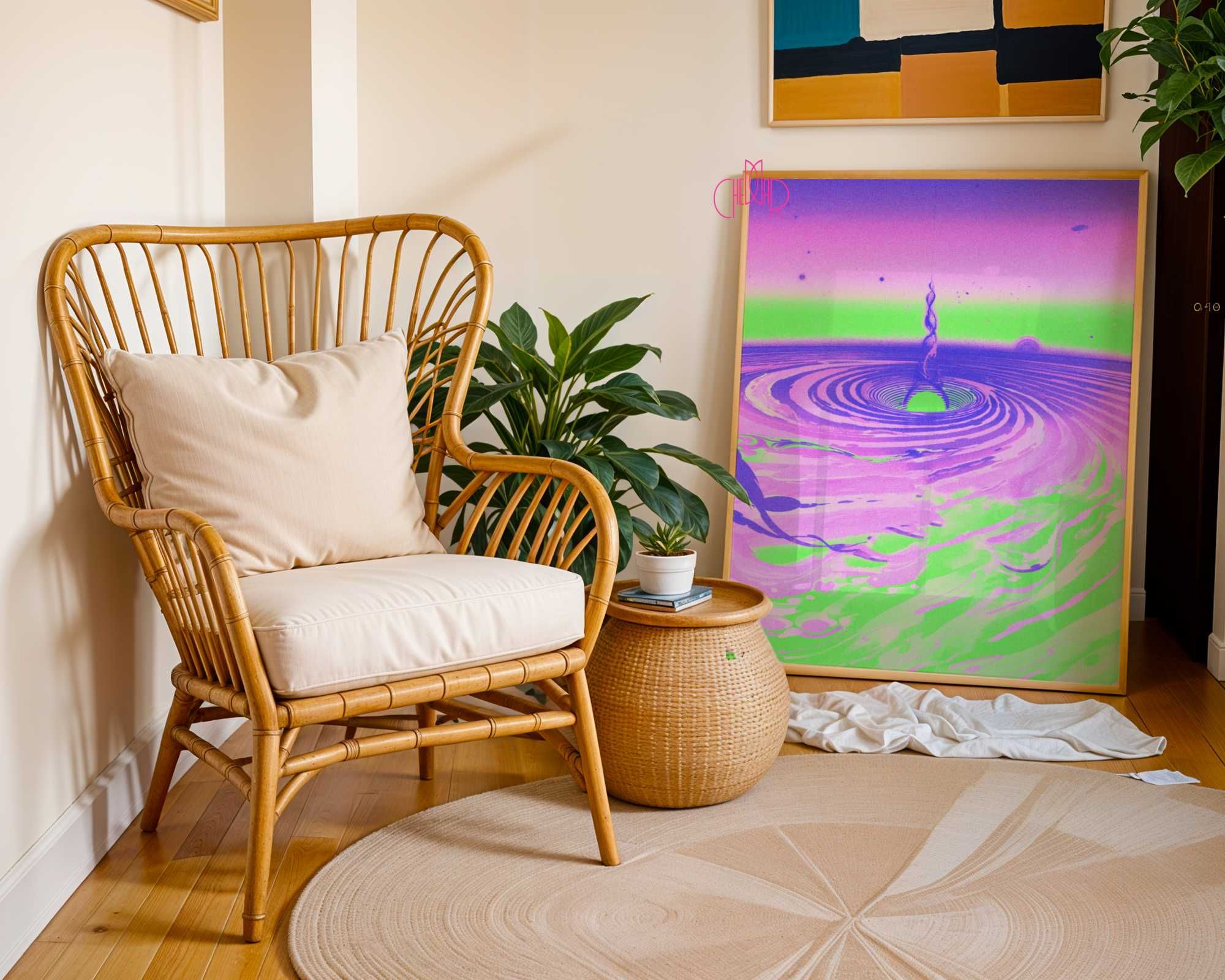 Plakat abstrakcyjny Tornado, 30x40