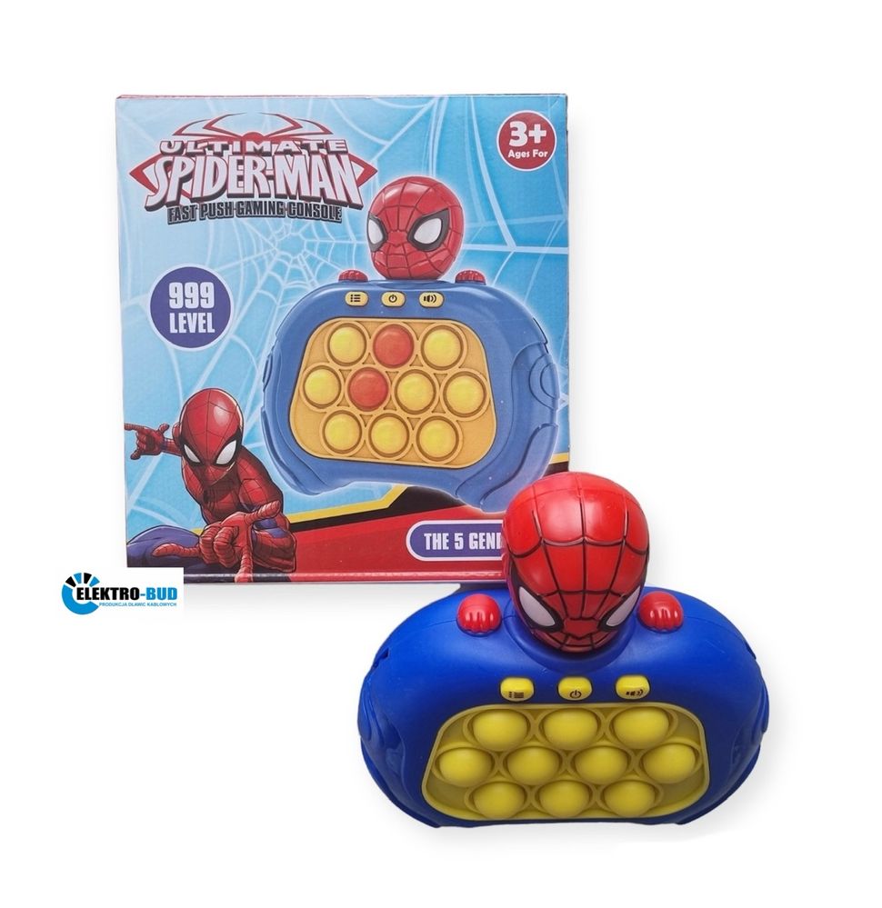 Nowa Gra Elektroniczna Antystresowa Popit Pop It Spiderman Spider-Man