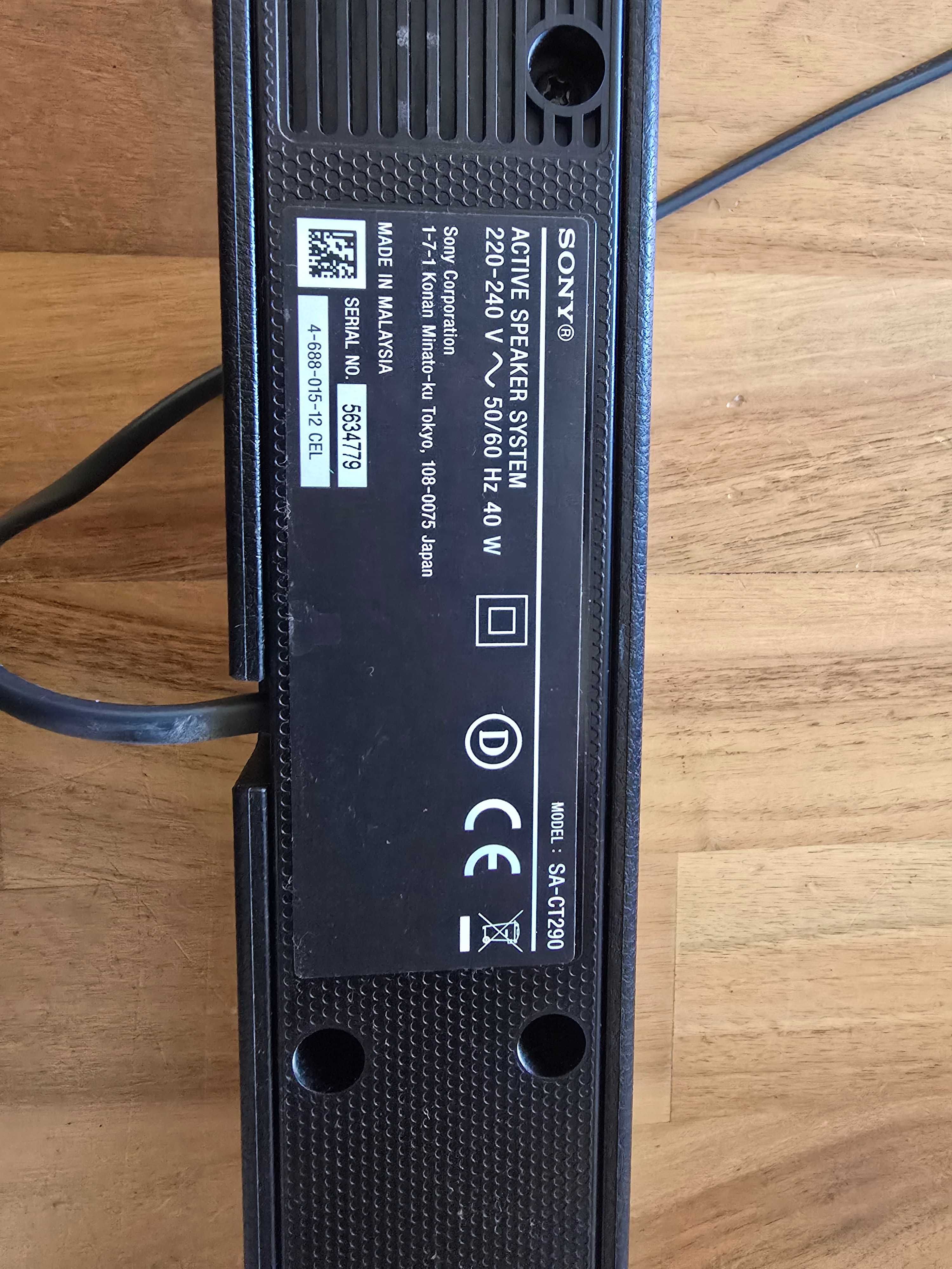 SONY Soundbar 2.1 SA-CT290 i Subwoofer