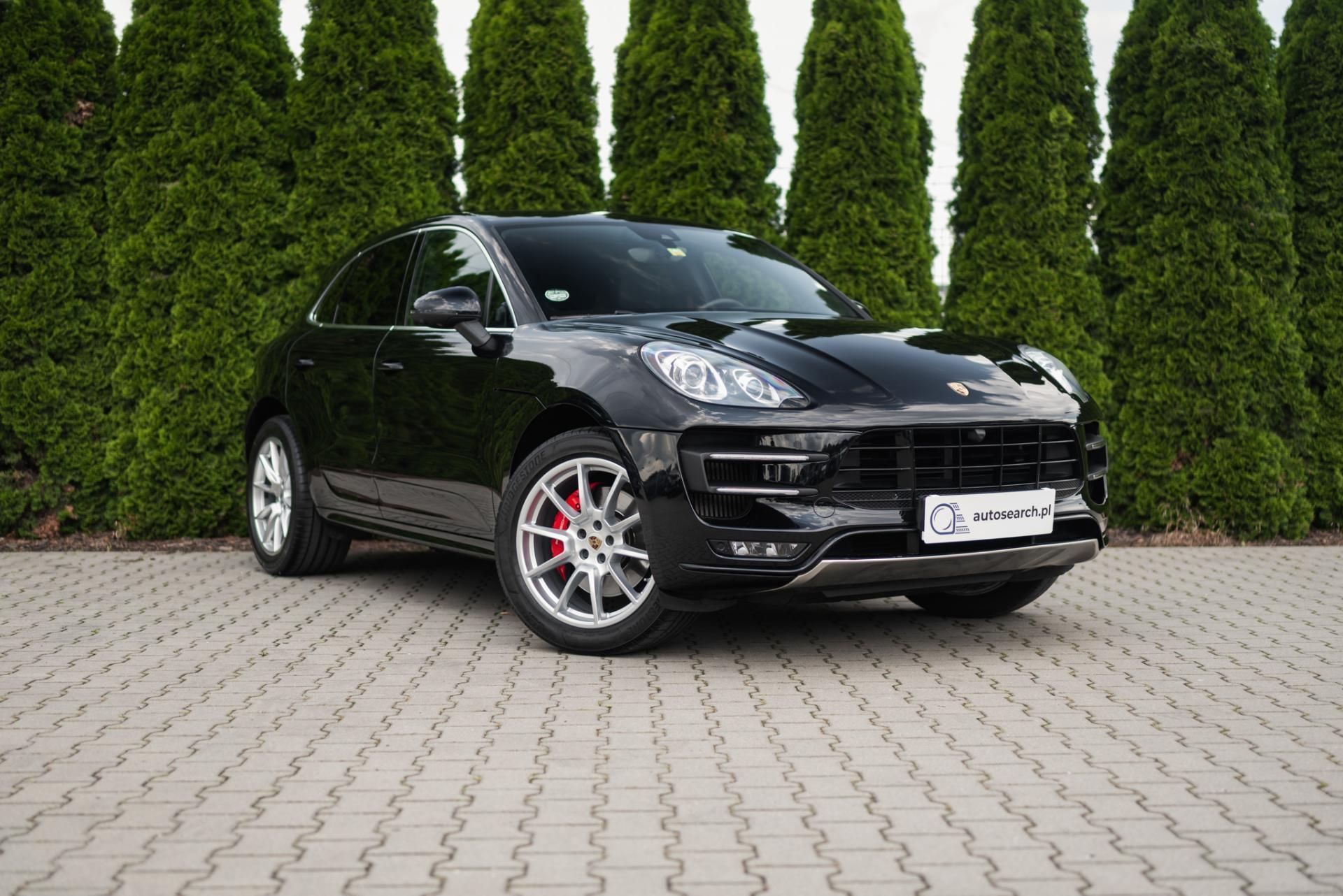 Porsche Macan Turbo, 3.6, V6, 400 KM, Bezwypadkowy, Serwis ASO, Kamery 360, BOSE