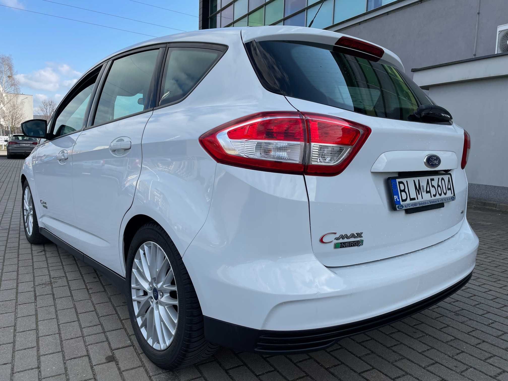 Ford C-Max 2.0L Hybryda PlugIn, 2017r, automat, mały przebieg, zadbany